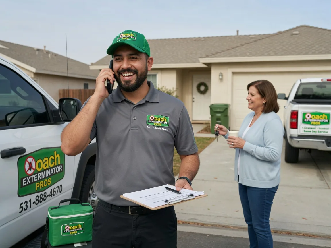 Pest Control Roach Exterminator Saltillo, MS FAQs